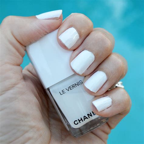 Chanel white nail polish